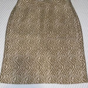 Banana Republic Print Skirt